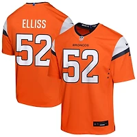 Jonah Elliss Youth Nike  Orange Denver Broncos Mile High Collection Custom Game Jersey