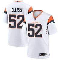 Jonah Elliss Men's Nike  White Denver Broncos Mile High Collection Custom Game Jersey