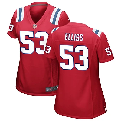 Christian Elliss Women's Nike Red New England Patriots Alternate Custom Jersey