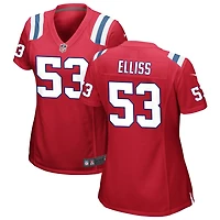 Christian Elliss Women's Nike Red New England Patriots Alternate Custom Jersey