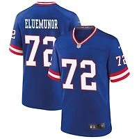 Jermaine Eluemunor Men's Nike Royal New York Giants Classic Custom Game Jersey