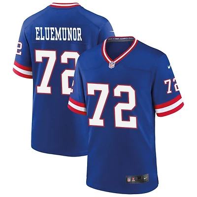 Jermaine Eluemunor Men's Nike Royal New York Giants Classic Custom Game Jersey