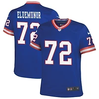 Jermaine Eluemunor Youth Nike Royal New York Giants Classic Custom Game Jersey