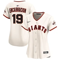 Jerar Encarnacion Women's Nike  Cream San Francisco Giants Home Limited Custom Jersey