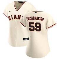 Jerar Encarnacion Women's Nike Cream San Francisco Giants Home Replica Custom Jersey