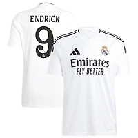 Endrick Endrick Men's adidas  White Real Madrid 2024/25 Home Replica Custom Jersey