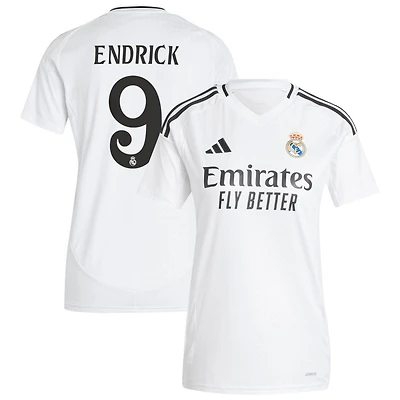 Endrick Endrick Women's adidas  White Real Madrid 2024/25 Home Replica Custom Jersey