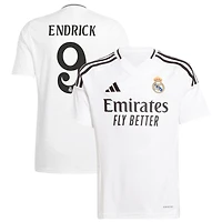 Endrick Endrick Youth adidas  White Real Madrid 2024/25 Home Replica Custom Jersey