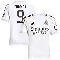 Endrick Endrick Youth adidas White Real Madrid 2025/26 Home Replica Custom Jersey