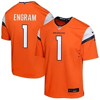 Evan Engram Youth Nike Orange Denver Broncos Team Custom Game Jersey