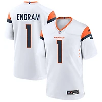 Evan Engram Men's Nike  White Denver Broncos Mile High Collection Custom Game Jersey