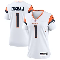 Evan Engram Women's Nike  White Denver Broncos Mile High Collection Custom Game Jersey