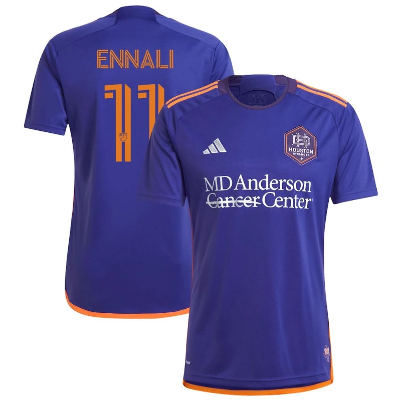 Lawrence Ennali Women's adidas Purple Houston Dynamo FC 2024 Still Holdin' Replica Custom Jersey