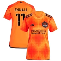 Lawrence Ennali Women's adidas Orange Houston Dynamo FC 2023 El Sol Replica Custom Jersey
