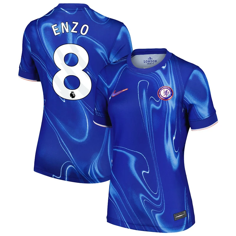 Enzo Fernandez Enzo Women's Nike Blue Chelsea 2024/25 Home Custom Replica Jersey