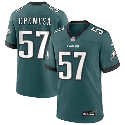 A.J. Epenesa Men's Nike Midnight Green Philadelphia Eagles Custom Game Jersey