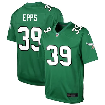 Marcus Epps Youth Nike Kelly Green Philadelphia Eagles Alternate Custom Game Jersey