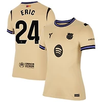 Eric Garcia Eric Women's Nike  Gold Barcelona 2025/26 Away Stadium Replica Custom Jersey