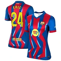 Eric Garcia Eric Women's Nike Blue Barcelona 2025/26 Fourth Replica Custom Jersey