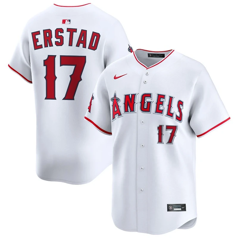 Darin Erstad Men's Nike White Los Angeles Angels Home Limited Pick-A-Player Retired Roster Jersey