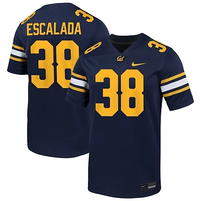 Nate Escalada Men's Nike Navy Cal Bears NIL Pick-A-Player Football Game Jersey