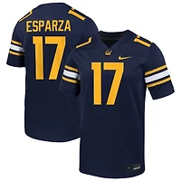 Alonzo Esparza Men's Nike Navy Cal Bears NIL Pick-A-Player Football Game Jersey