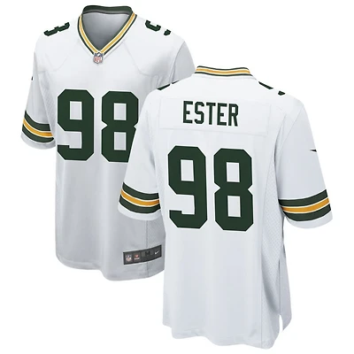 James Ester Men's Nike White Green Bay Packers Custom Game Jersey