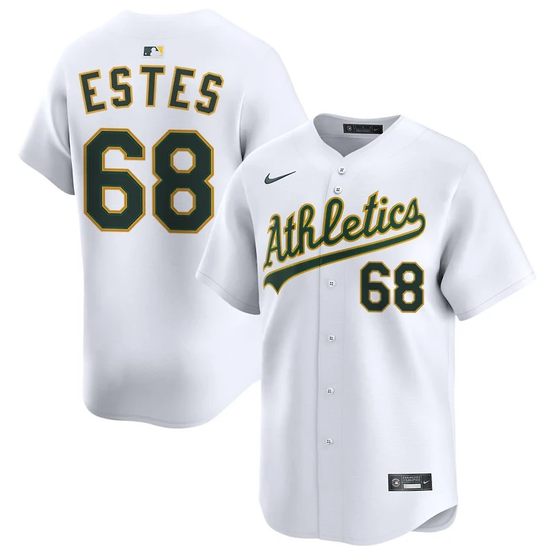 Joey Estes Men's Nike White Athletics Home Limited Custom Jersey