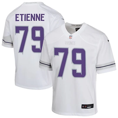 Caleb Etienne Youth Nike White Minnesota Vikings Alternate Custom Game Jersey