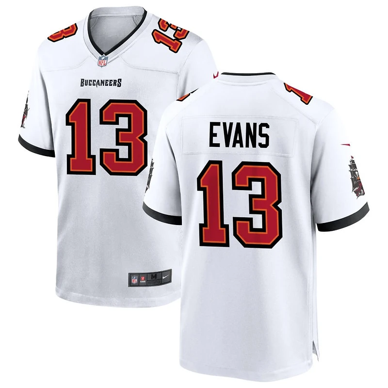 Mike Evans Men's Nike White Tampa Bay Buccaneers  White Custom Game Jersey