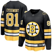 Michael Eyssimont Men's Fanatics  Black Boston Bruins Home Breakaway Custom Jersey