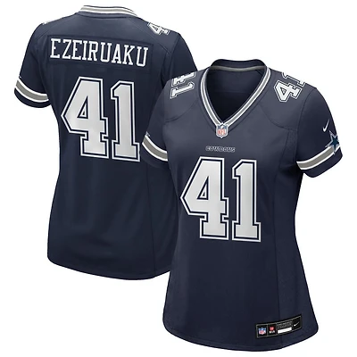 Donovan Ezeiruaku Women's Nike Navy Dallas Cowboys Custom Game Jersey