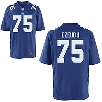 Joshua Ezeudu Youth Nike Royal New York Giants Custom Game Jersey