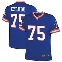 Joshua Ezeudu Youth Nike Royal New York Giants Classic Custom Game Jersey