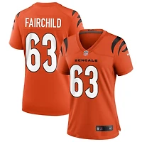 Dylan Fairchild Women's Nike Orange Cincinnati Bengals Alternate Game Custom Jersey