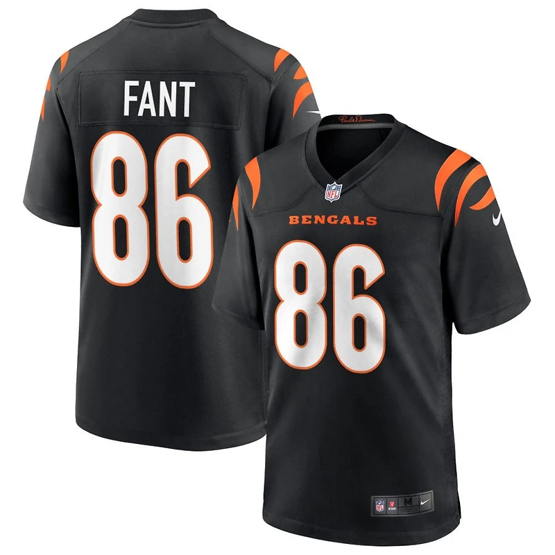 Noah Fant Men's Nike Black Cincinnati Bengals Game Custom Jersey