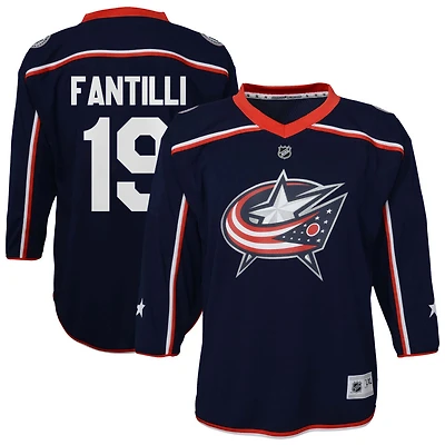 Adam Fantilli Youth  Navy Columbus Blue Jackets Home Replica Custom Jersey