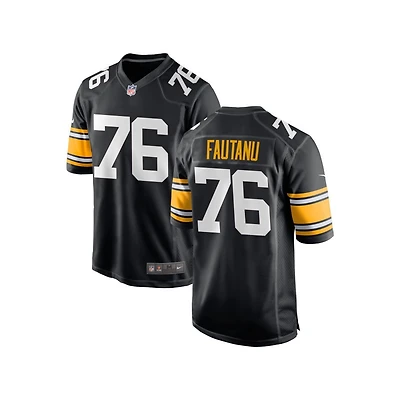 Troy Fautanu Youth Nike Black Pittsburgh Steelers Alternate Custom Game Jersey