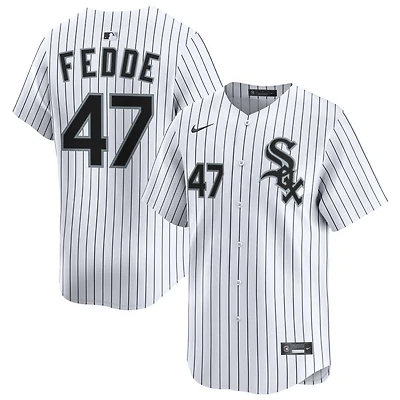 Erick Fedde Men's Nike White Chicago White Sox Home Limited Custom Jersey