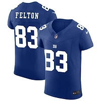 Da'Quan Felton Men's Nike Royal New York Giants Vapor F.U.S.E. Elite Custom Jersey
