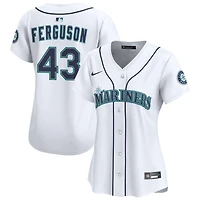 Caleb Ferguson Women's Nike  White Seattle Mariners Home Limited Custom Jersey