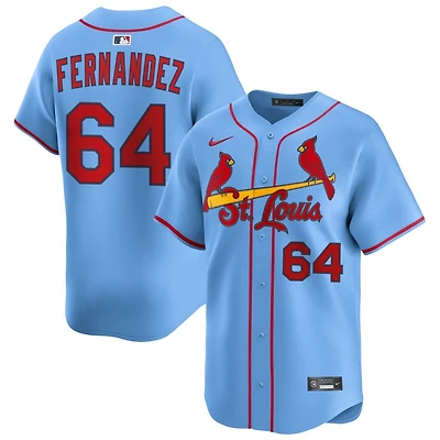 Ryan Fernandez Men's Nike Light Blue St. Louis Cardinals Alternate Limited Custom Jersey