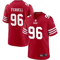 Clelin Ferrell Men's Nike Scarlet San Francisco 49ers Custom Jersey