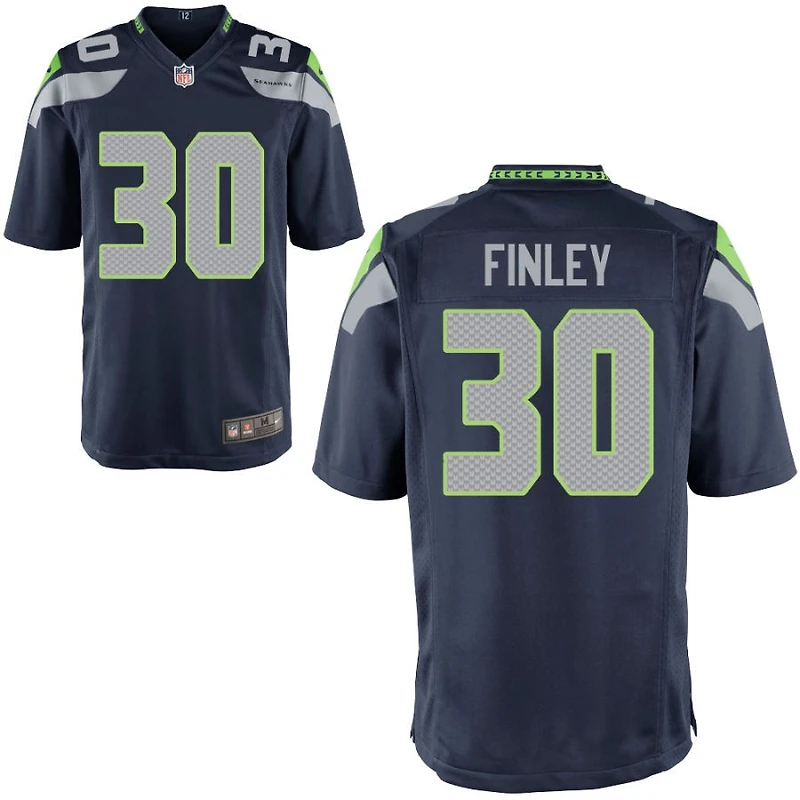 AJ Finley Youth Nike College Navy Seattle Seahawks Custom Game Jersey