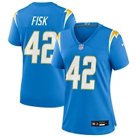 Tucker Fisk Women's Nike Powder Blue Los Angeles Chargers Custom Game Jersey