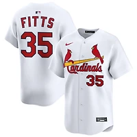 Richard Fitts Men's Nike White St. Louis Cardinals Home Limited Custom Jersey