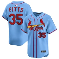 Richard Fitts Men's Nike Light Blue St. Louis Cardinals Alternate Limited Custom Jersey