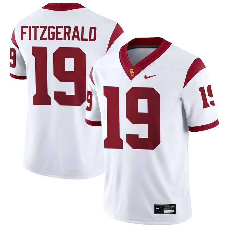 Bishop Fitzgerald Men's Nike Cardinal USC Trojans NIL Pick-A-Player Game Jersey
