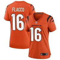Joe Flacco Women's Nike Orange Cincinnati Bengals Alternate Game Custom Jersey