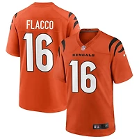 Joe Flacco Youth Nike Orange Cincinnati Bengals Alternate Game Custom Jersey
